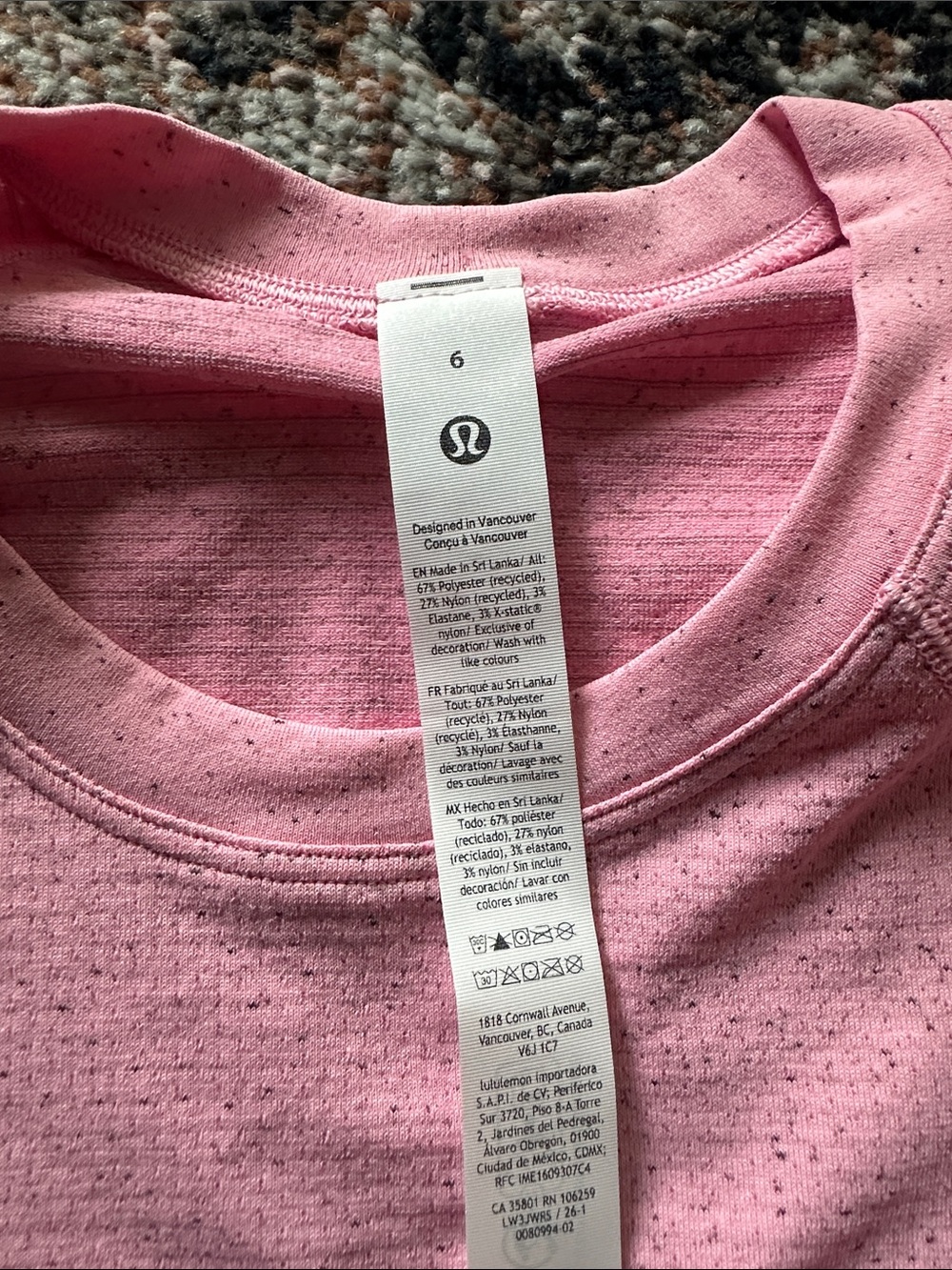 Lululemon Swiftly Cropped Short Sleeve - Picture 2 of 3
